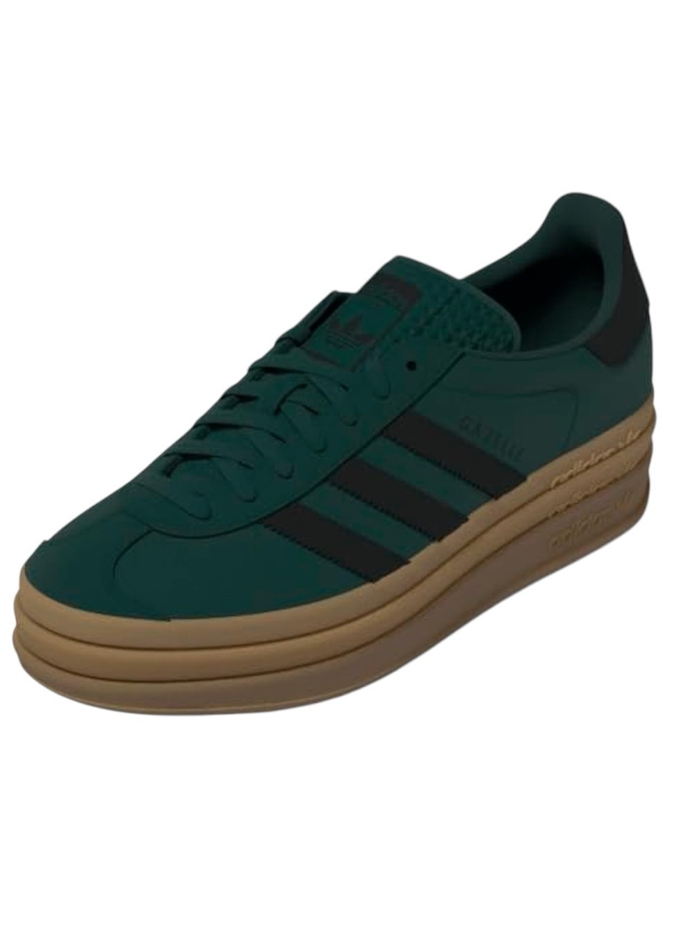 adidas AURIVY/CBLACK/GUM2 Women's Gazelle Bold - Picture 1 of 5